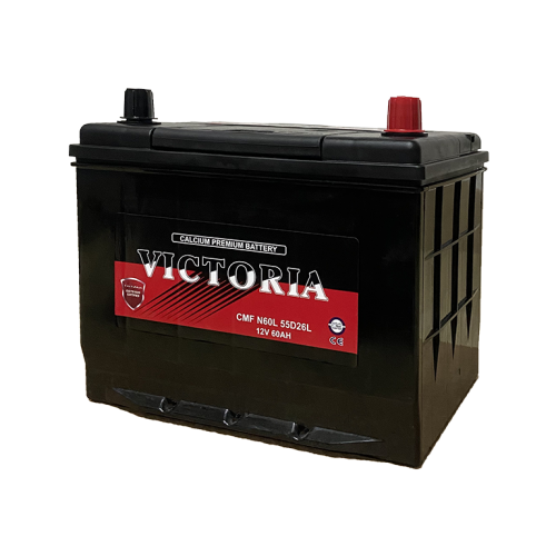 12V 60AH N60 Batterie de démarrage de voiture au plomb-acidité de 55D26L